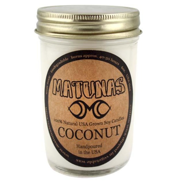 마투나스 유기농 소이 캔들(Soy Candle) – 코코넛
